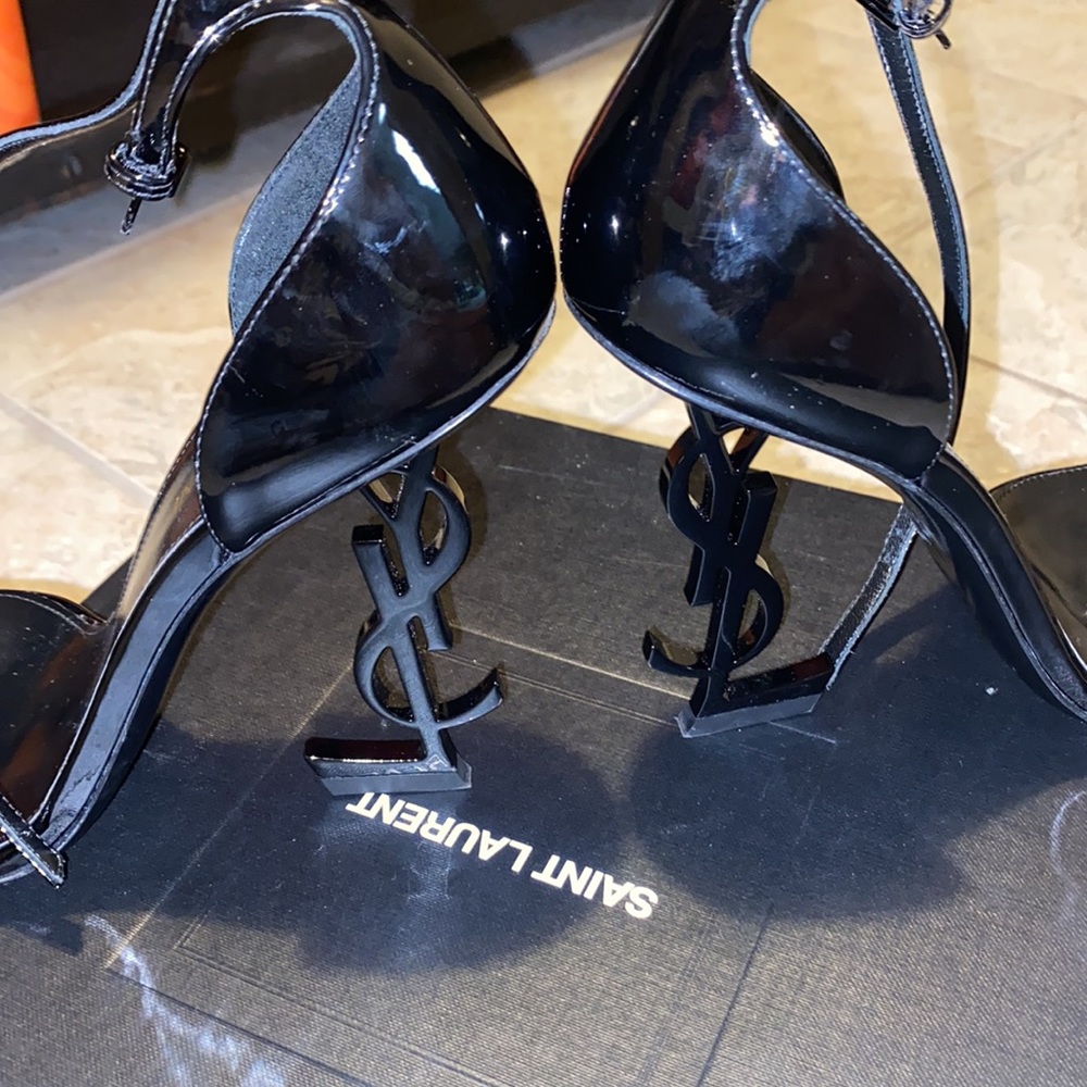 YSL Heel Sandal